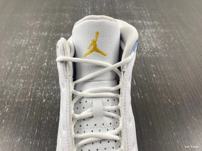 1st Kicks Jordan 414571-170 Air Grey 13 Blue 0817